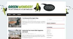 Desktop Screenshot of greenwonder.com